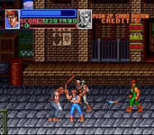 une photo d'Ã©cran de Return of Double Dragon sur Nintendo Super Nes